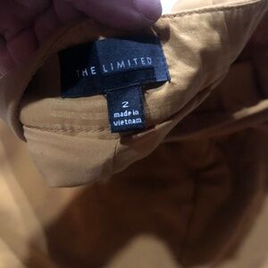 Mustard yellow pencil skirt